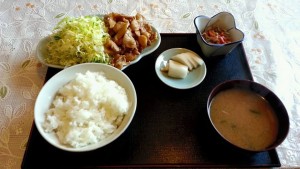 ⑥味喜　焼肉定食